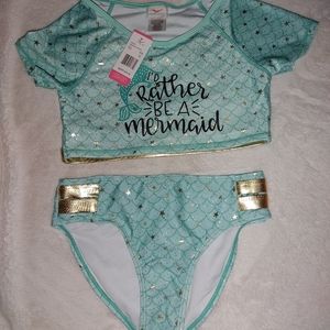 Girls Jantzen two piece swim suit